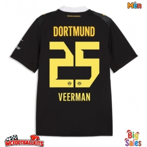 Borussia Dortmund Joey Veerman #25 Replica Away Stadium Shirt 2026-27 Short Sleeve